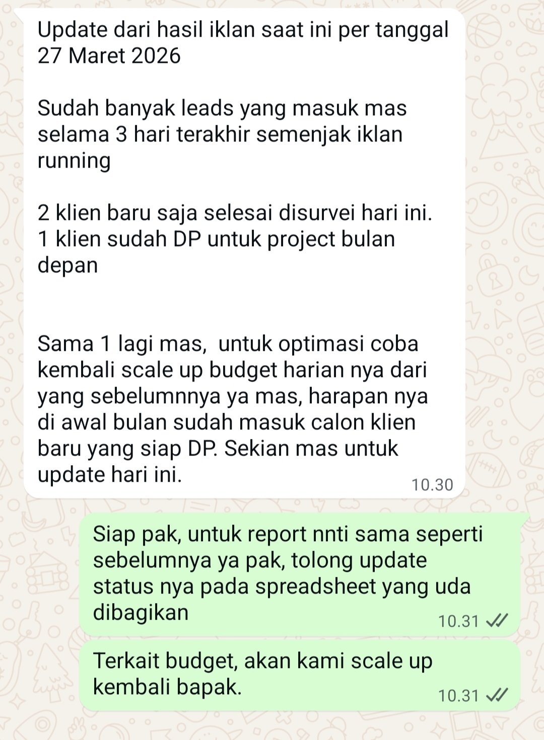 Testimoni Klien